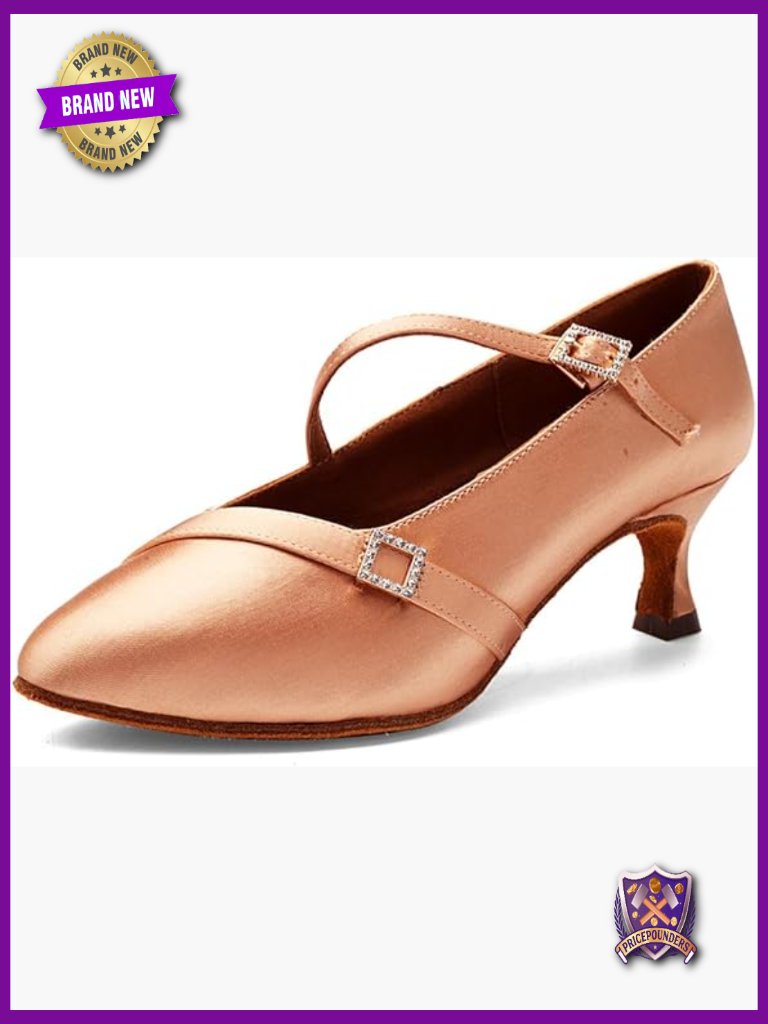 Closed Toe Ballroom Salsa Waltz Latin Dance Shoes Women